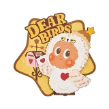 POP MART-Dear Birds Series-Fridge Magnet Blind Box - Waiting in Snow