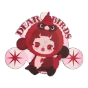 POP MART-Dear Birds Series-Fridge Magnet Blind Box - A Dawn Duet