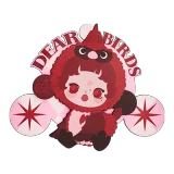 POP MART-Dear Birds Series-Fridge Magnet Blind Box - A Dawn Duet