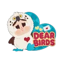 POP MART-Dear Birds Series-Fridge Magnet Blind Box - Shall We Dance