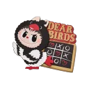 POP MART-Dear Birds Series-Fridge Magnet Blind Box - Dive into Love