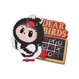 POP MART-Dear Birds Series-Fridge Magnet Blind Box - Dive into Love