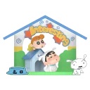 POP MART-Crayon Shin-chan Inner-Child Theatre Series Figures - A Day as Shiro