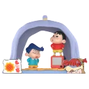 POP MART-Crayon Shin-chan Inner-Child Theatre Series Figures - Kasukabe Secret Base
