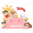 POP MART-Crayon Shin-chan Inner-Child Theatre Series Figures - Let's Go Out!（Secret）
