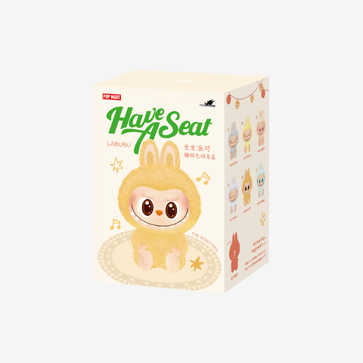 THE MONSTERS - Have a Seat Vinyl Plush Blind Box - POP MART
