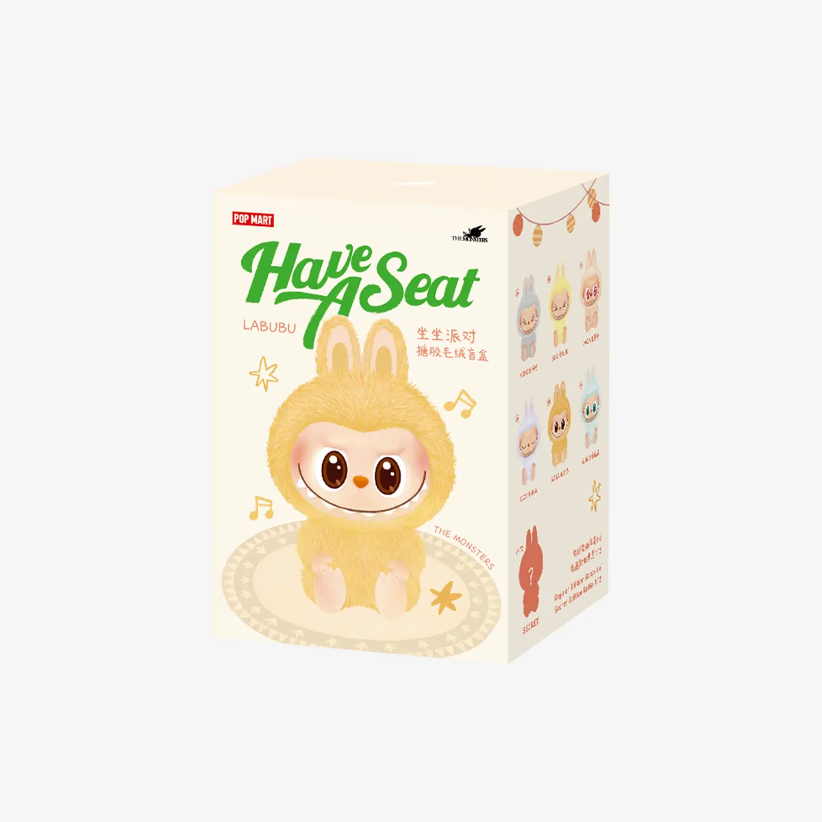 THE MONSTERS - Have a Seat Vinyl Plush Blind Box - POP MART 