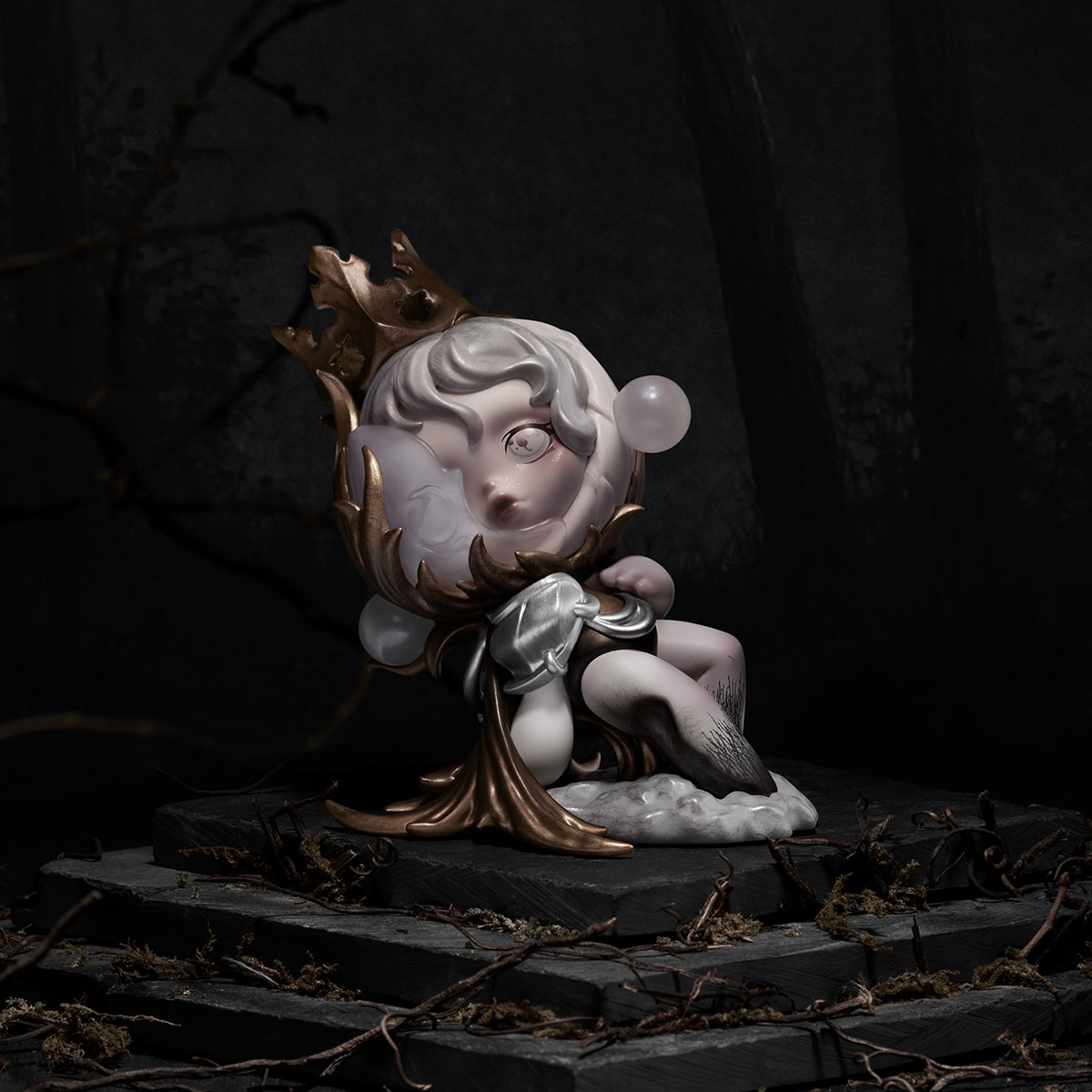 SKULLPANDA Petals in Four Acts Series Figures - POP MART (Canada)