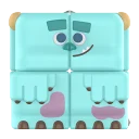 POP MART-Disney/Pixar POP CUBE CUBIEC Series Figures - Sulley