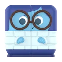 POP MART-Disney/Pixar POP CUBE CUBIEC Series Figures - Sadness