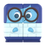 POP MART-Disney/Pixar POP CUBE CUBIEC Series Figures - Sadness