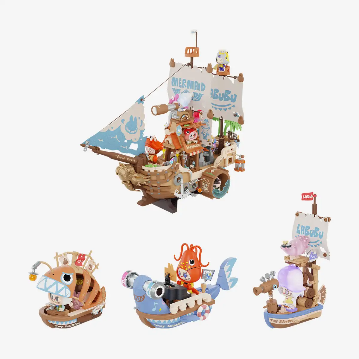 THE MONSTERS Chasing Mermaids Series Blocks