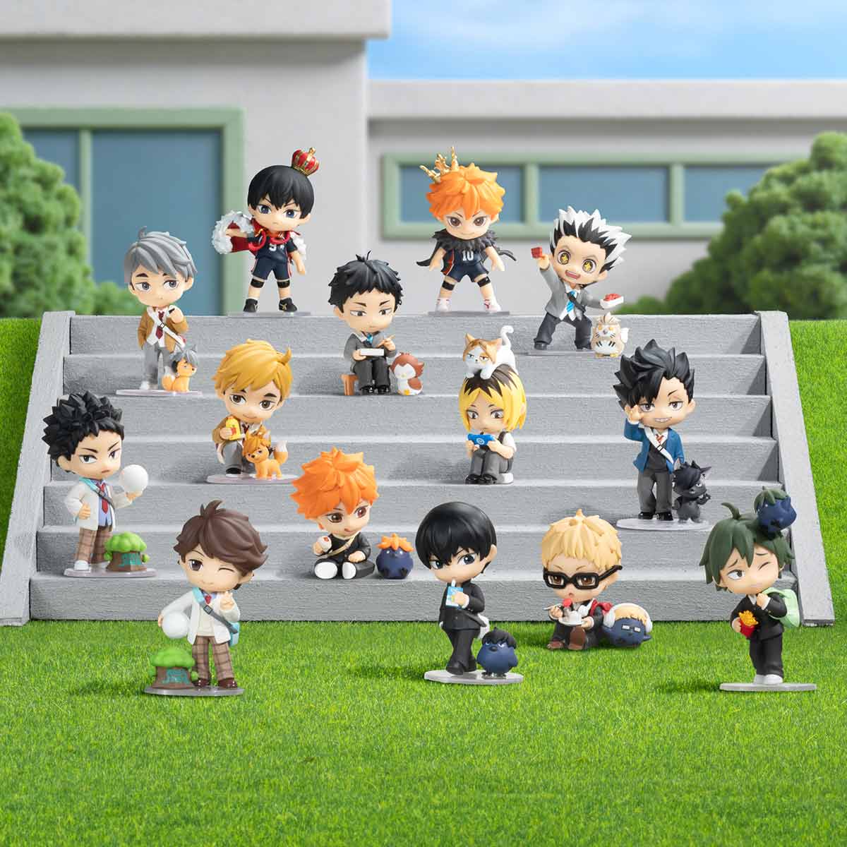 POPMART ※ ハイキュー Haikyu!! Off-Court Vibes Series Figures - POP MART (United States)