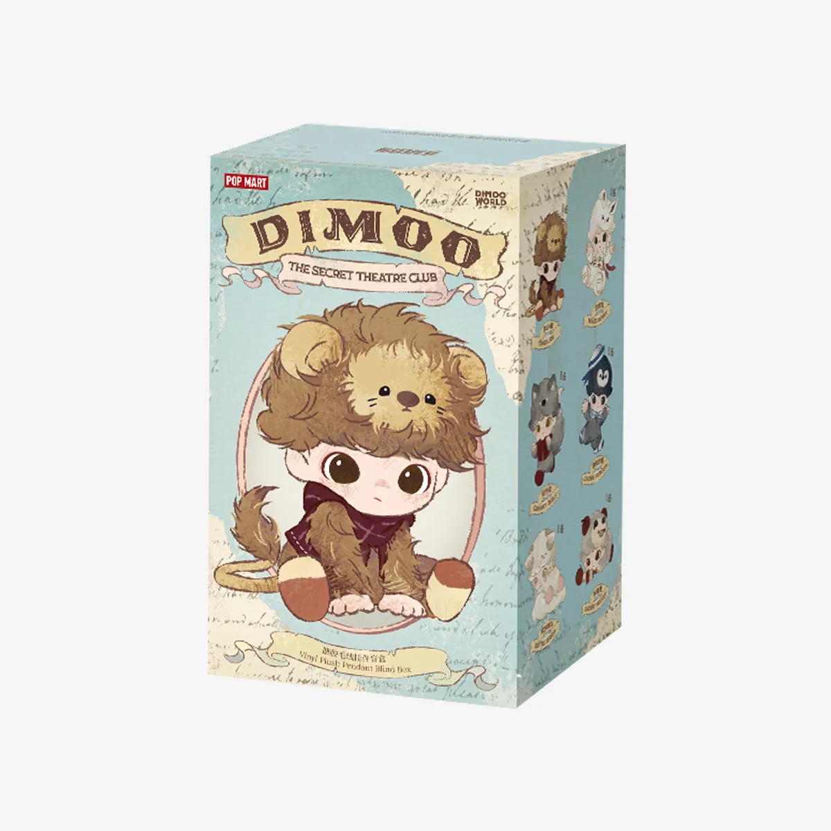 DIMOO The Secret Theatre Club Series-Vinyl Plush Pendant Blind Box 