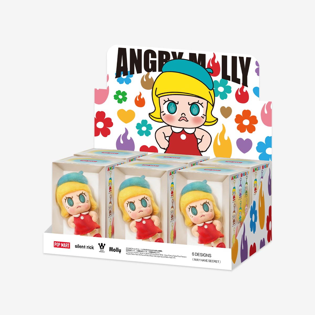 Angry Molly Mood Blossom Series Plush Toy - POP MART (Mexico)