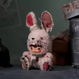 POP MART-Hirono Little Hare Plush Doll Pendant - Banner 2