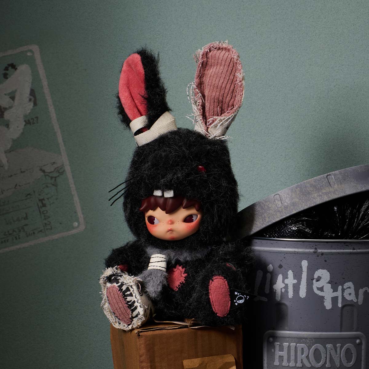 Hirono Little Hare Plush Doll Pendant - POP MART (United States)
