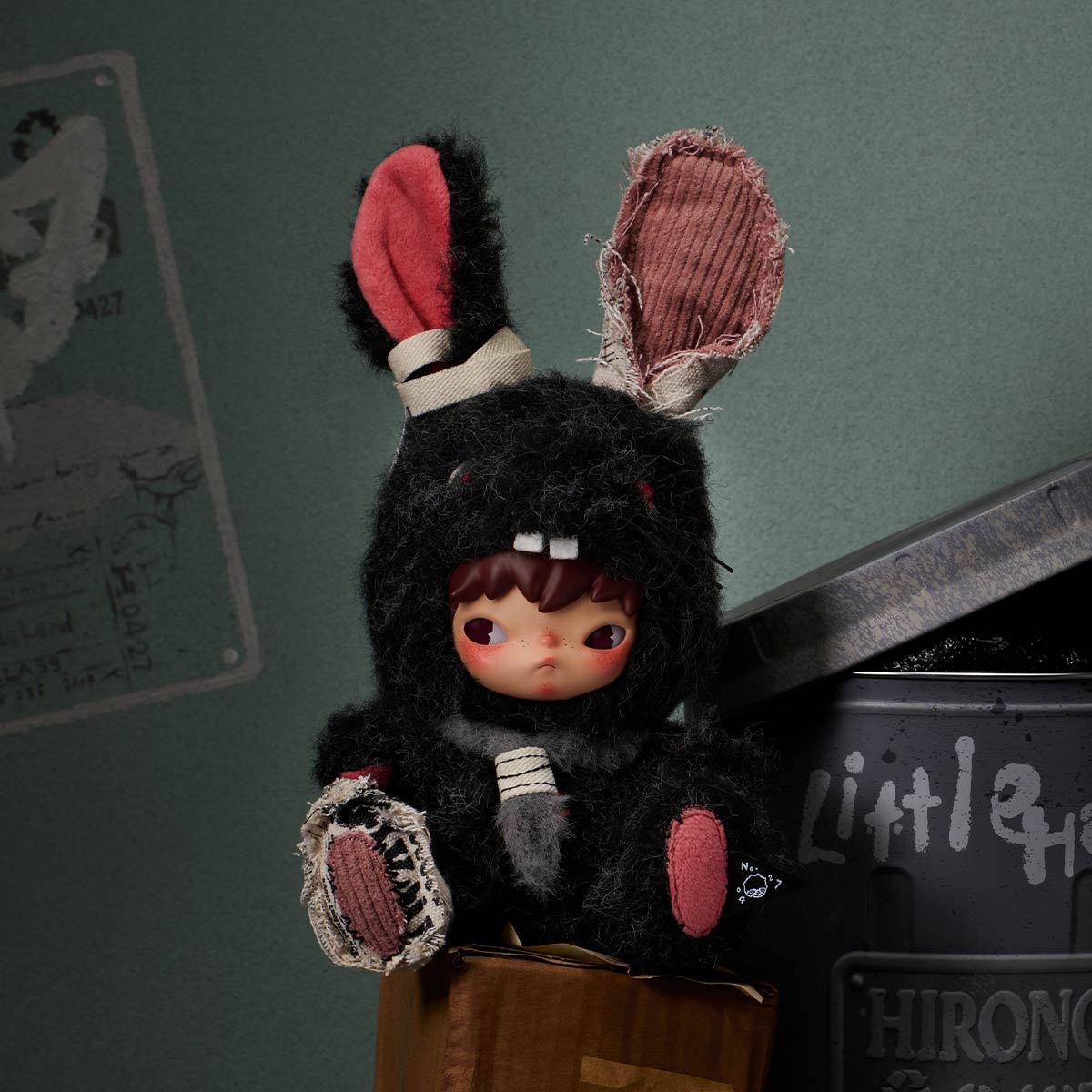 Hirono Little Hare ぬいぐるみペンダント Hirono Little Hare Plush Doll Pendant - POP MART (United States)