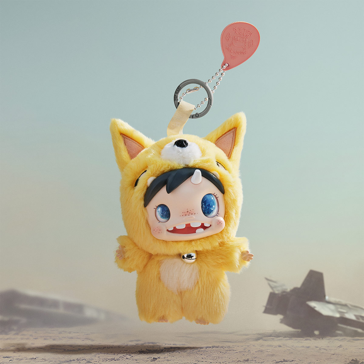 POLAR ぬいぐるみペンダント シークレット POLAR-Monster Baby Collection Series Plush Pendant Ver.1|POP MART