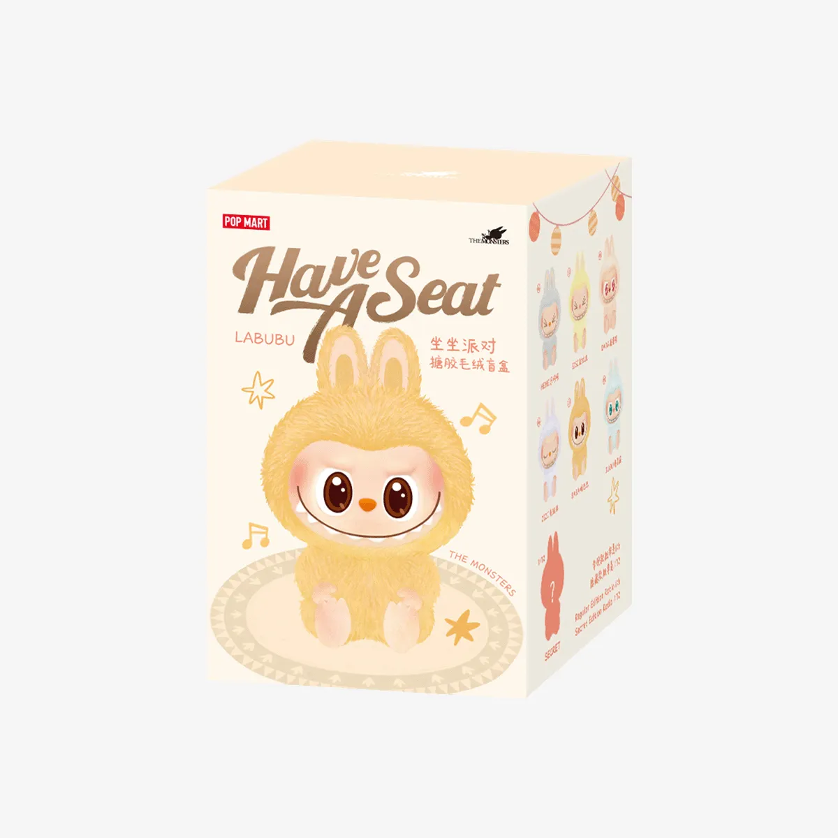 THE MONSTERS - Have a Seat Vinyl Plush Blind Box | Blind Boxes 