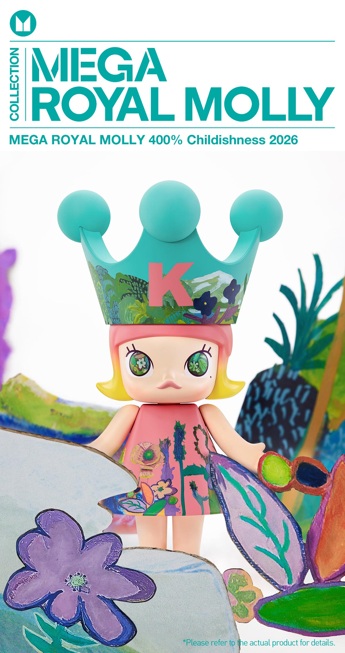 MEGA ROYAL MOLLY 400% Childishness 2026 - POP MART (United States)