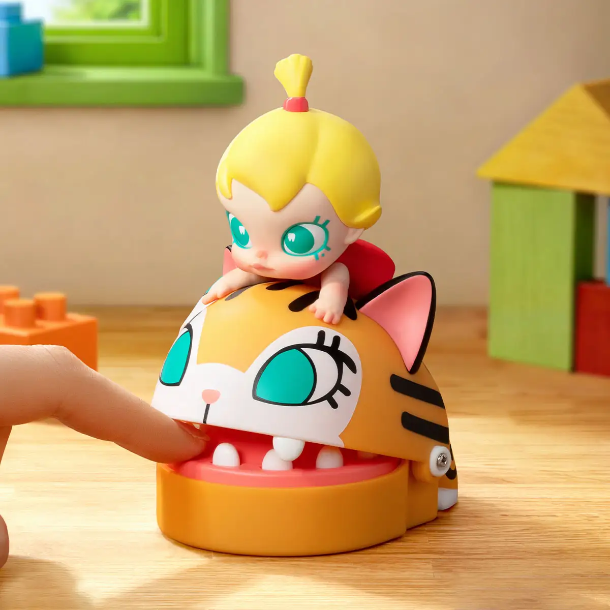 Baby Molly and Baby Tabby Pulling a Prank Figure