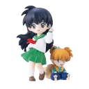 POP MART-Inuyasha - Colección"Viaje Sengoku"Figuras en Cajas Misteriosas - Kagome y Shippo