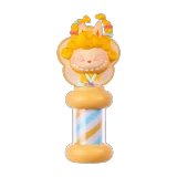 POP MART-THE MONSTERS - Colección"Salón de Belleza"Imanes para refri con luz en Cajas Misteriosas - Coletas Trenzadas