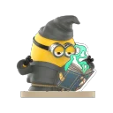 POP MART-Colección"Minions y el Gran Monstruo"Figuras en Cajas Misteriosas - Wizard Ed