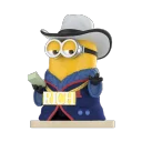 POP MART-Colección"Minions y el Gran Monstruo"Figuras en Cajas Misteriosas - Rich Minion