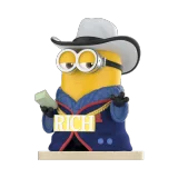 POP MART-Colección"Minions y el Gran Monstruo"Figuras en Cajas Misteriosas - Rich Minion