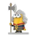 POP MART-Colección"Minions y el Gran Monstruo"Figuras en Cajas Misteriosas - Henry Royal Guard