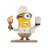 POP MART-Colección"Minions y el Gran Monstruo"Figuras en Cajas Misteriosas - Egyptian Explorer Dick