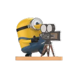 POP MART-Colección"Minions y el Gran Monstruo"Figuras en Cajas Misteriosas - Film Director James