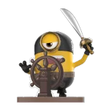POP MART-Colección"Minions y el Gran Monstruo"Figuras en Cajas Misteriosas - Minion Pirate