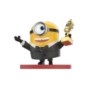 POP MART-Colección"Minions y el Gran Monstruo"Figuras en Cajas Misteriosas - Award Winning James