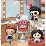 POP MART-POP BEAN THE MONSTERS - Colección"Salón de Belleza"Figuras en Cajas Misteriosas - Banner 2