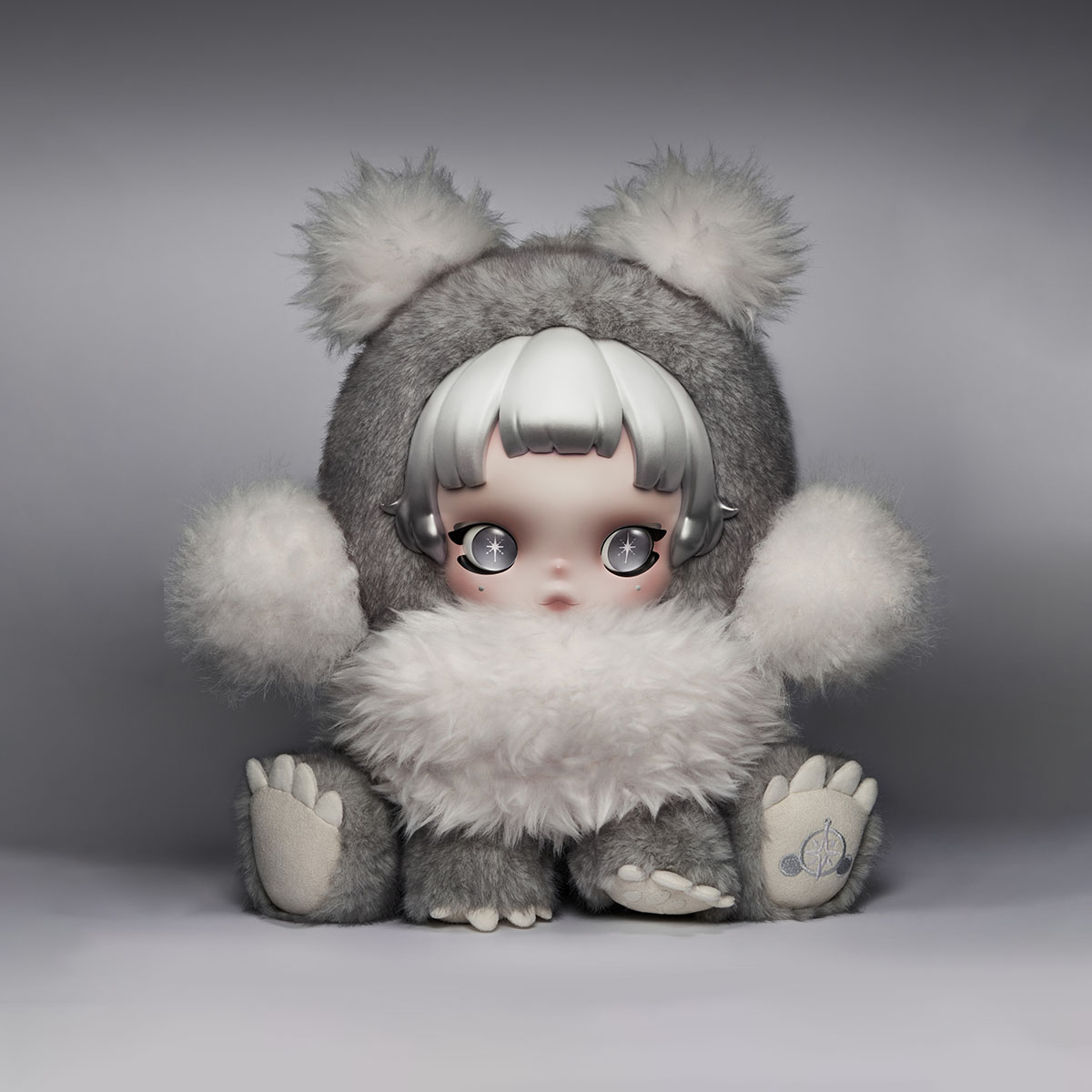 θ SKULLPANDA Punk Panda Plush Doll - POP MART (United States)