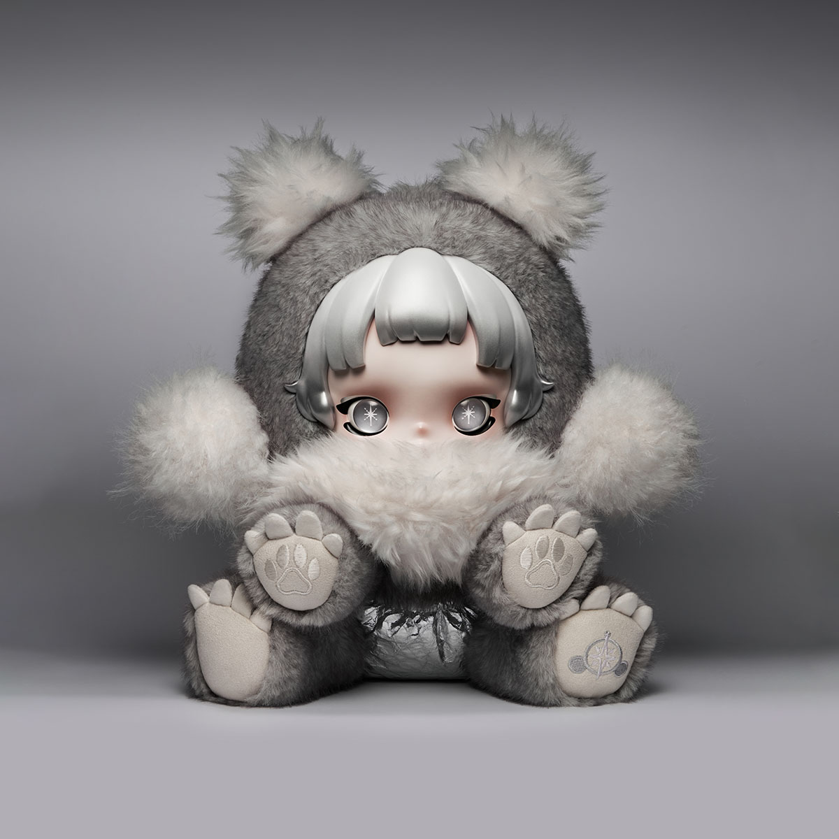 θ SKULLPANDA Punk Panda Plush Doll - POP MART (United States)