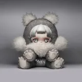 POP MART-θ SKULLPANDA Punk Panda Muñeco de Peluche - Banner 1