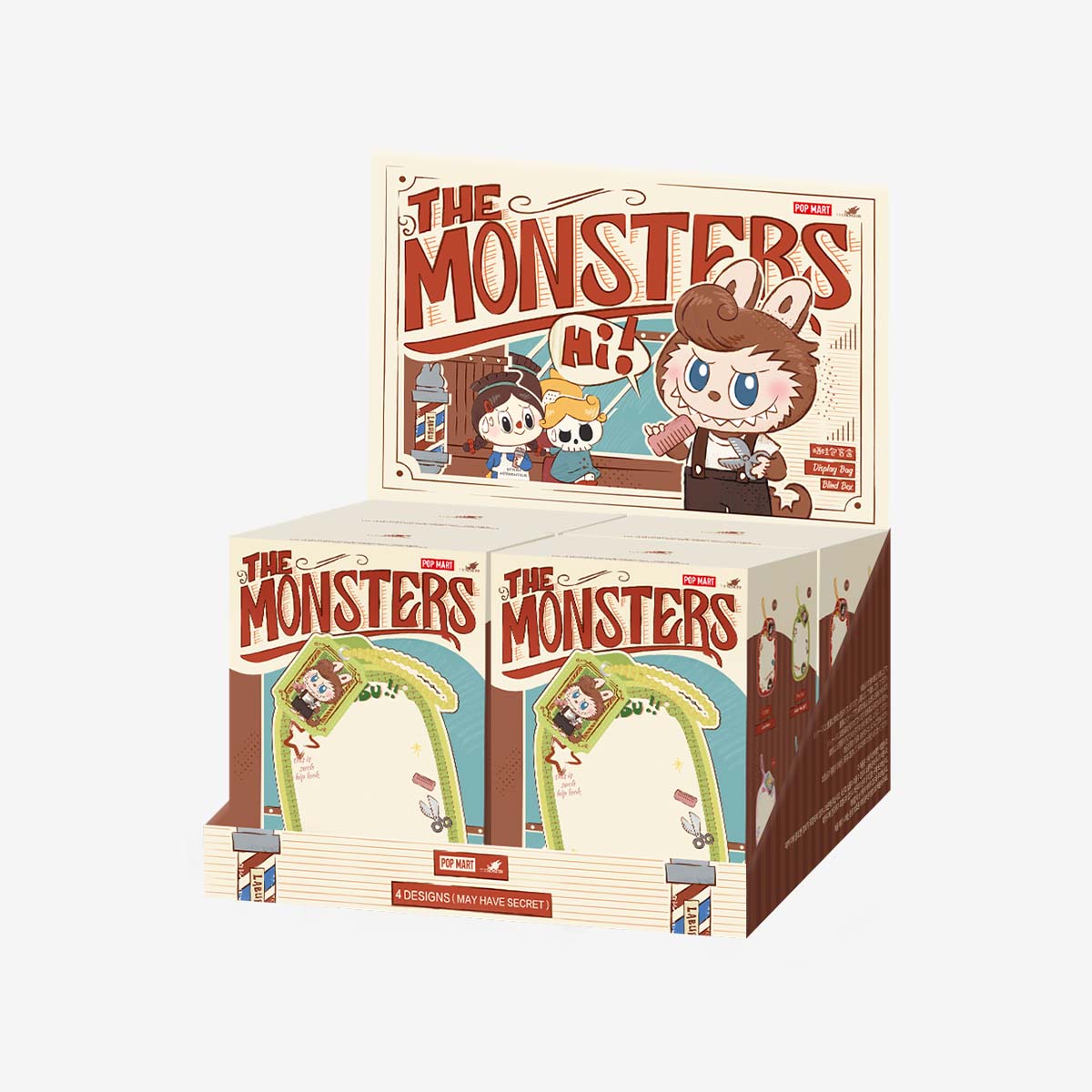 THE MONSTERS Hair Salon Series - Display Bag Blind Box - POP MART