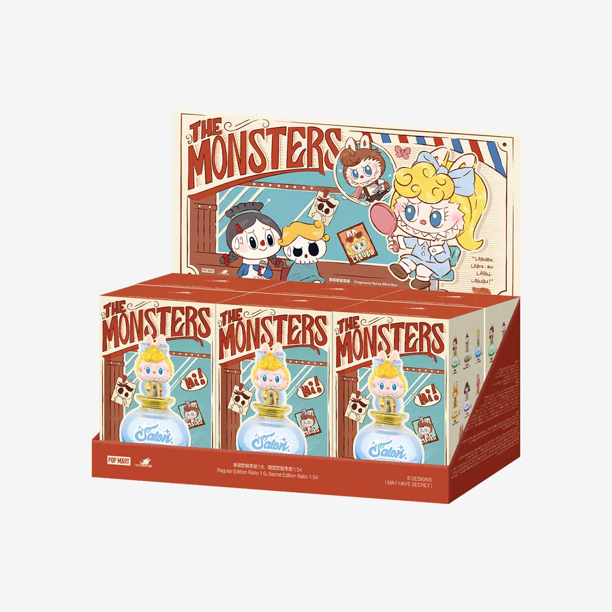 THE MONSTERS Hair Salon Series-Fragrance Spray Blind Box - POP