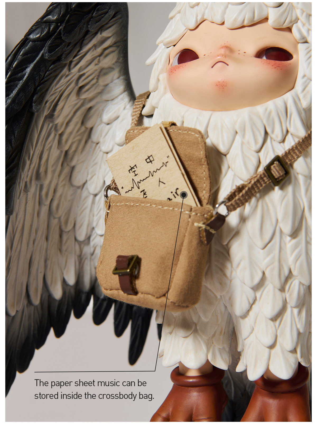 Hirono x Leah Dou In the Air ビッグサイズ Hirono × Leah Dou In the Air Figurine - POP MART (United States)