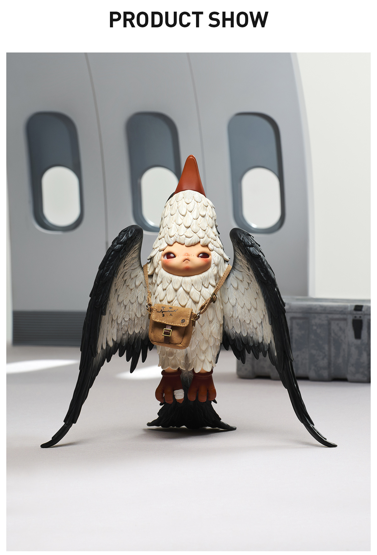 Hirono × Leah Dou In the Air ビッグサイズ Hirono × Leah Dou In the Air Figurine - POP MART (United States)