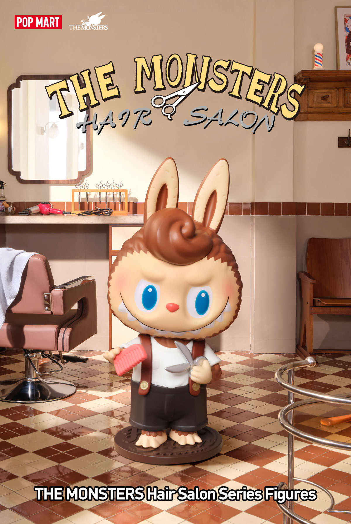 POP MART THE MONSTERS Hair Salon 15個入 THE MONSTERS Hair Salon Series Figures - POP MART (United States)