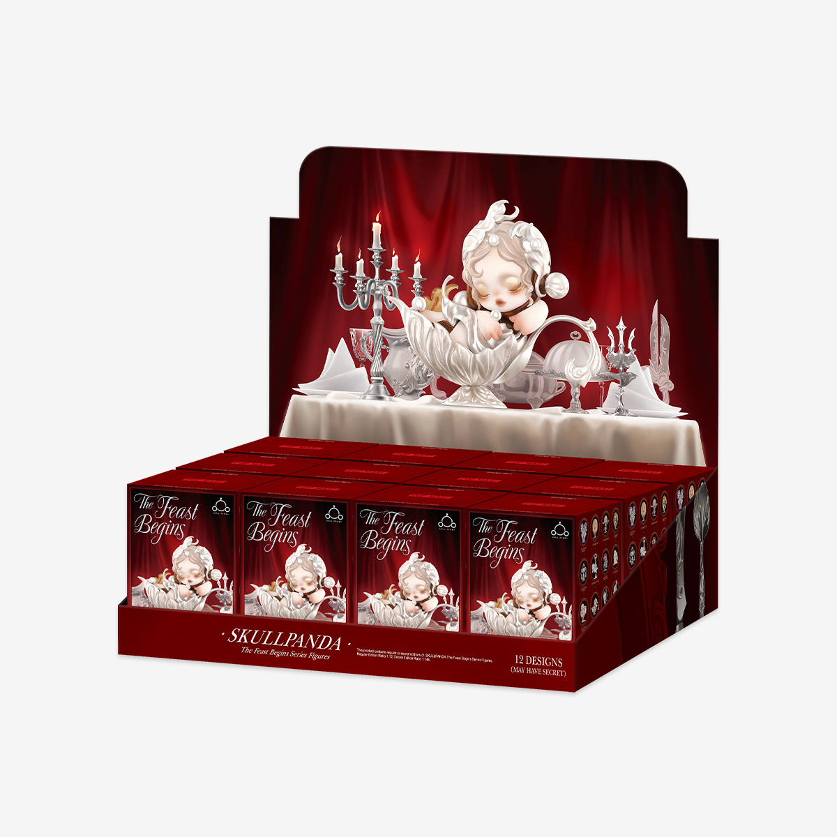 SKULLPANDA The Feast Begins Series Figures - POP MART (United States)