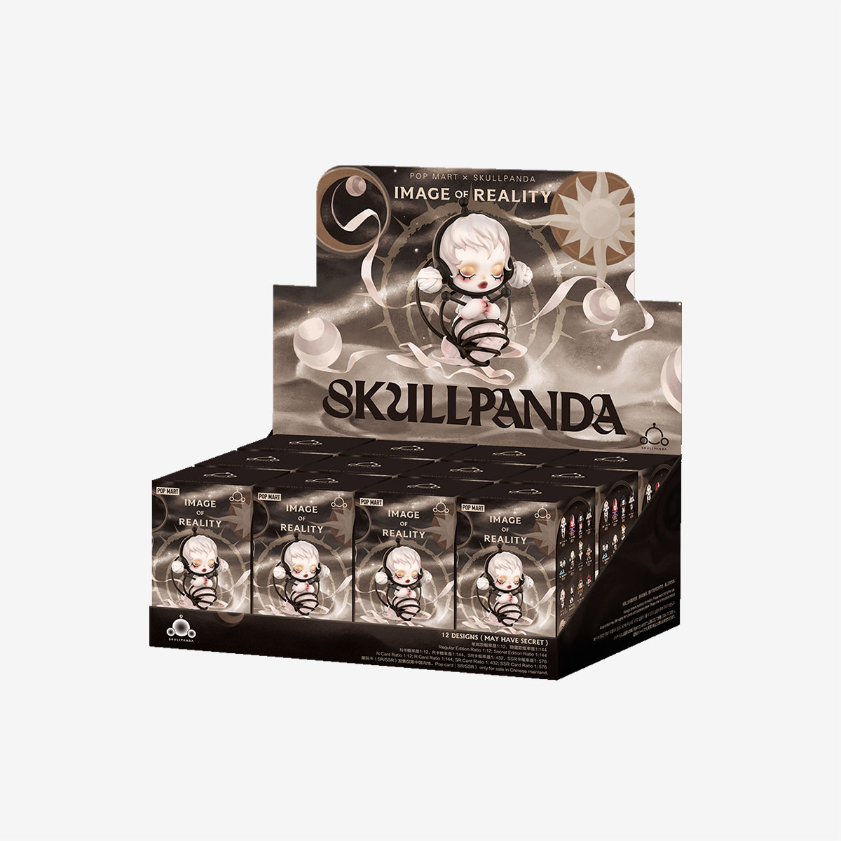 POPMART SKULLPANDA × IMAGE OF REALITY SKULLPANDA Image Of Reality Series Figures - POP MART (United States)