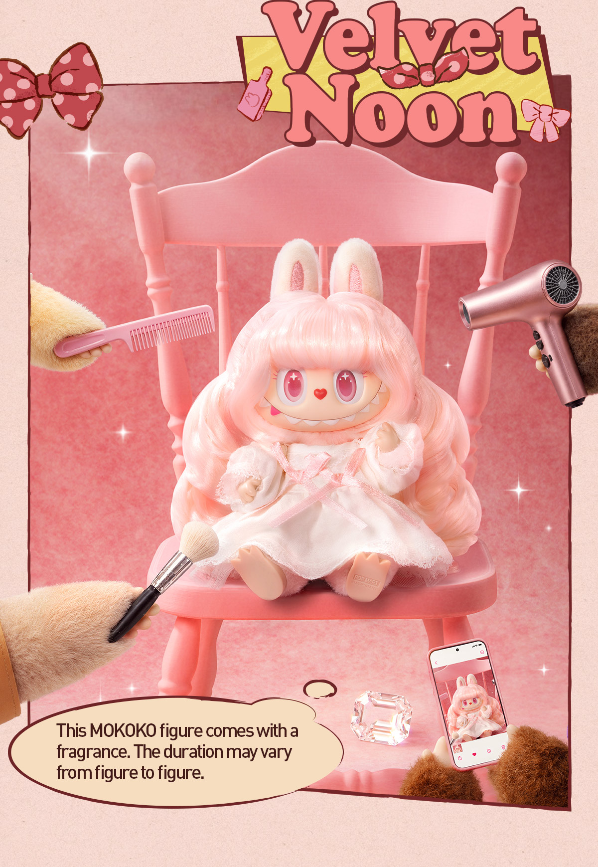 POP MART THE MONSTERS Velvet Noon ぬいぐるみ POP MART Official | Shop