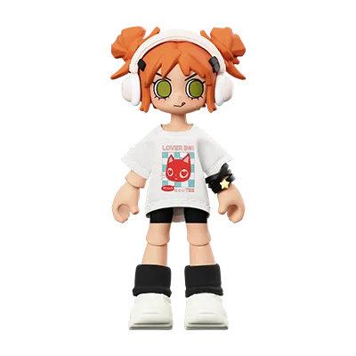 Peach Riot Carry the Music Series Block Pendant - POP MART (United