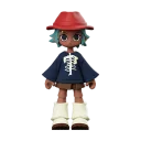 POP MART-Peach Riot Carry the Music Series Block Pendant - Frankie Jam Sesh